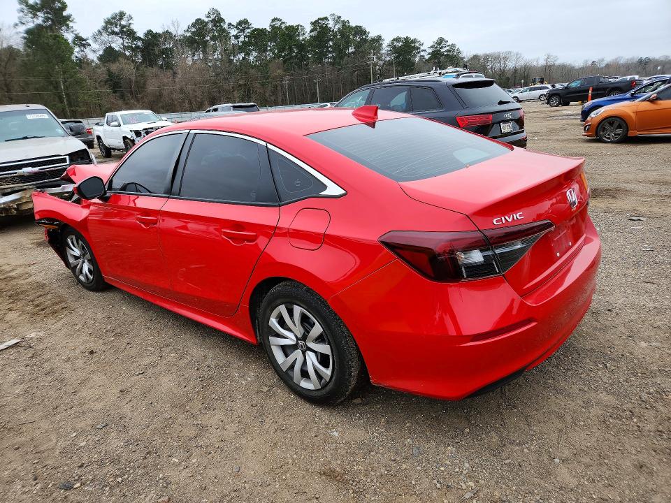 2025 Honda Civic მანქანა იყიდება აუქციონზე, vin: 2HGFE2F25SH566722, აუქციონის ნომერი: 77744555