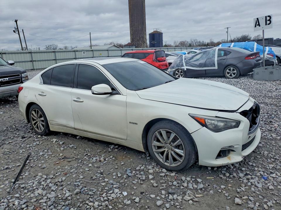 Aukcja sprzedaży 2015 Infiniti Q50 Hybrid, vin: JN1AV7ARXFM850685, numer aukcji: 77157805