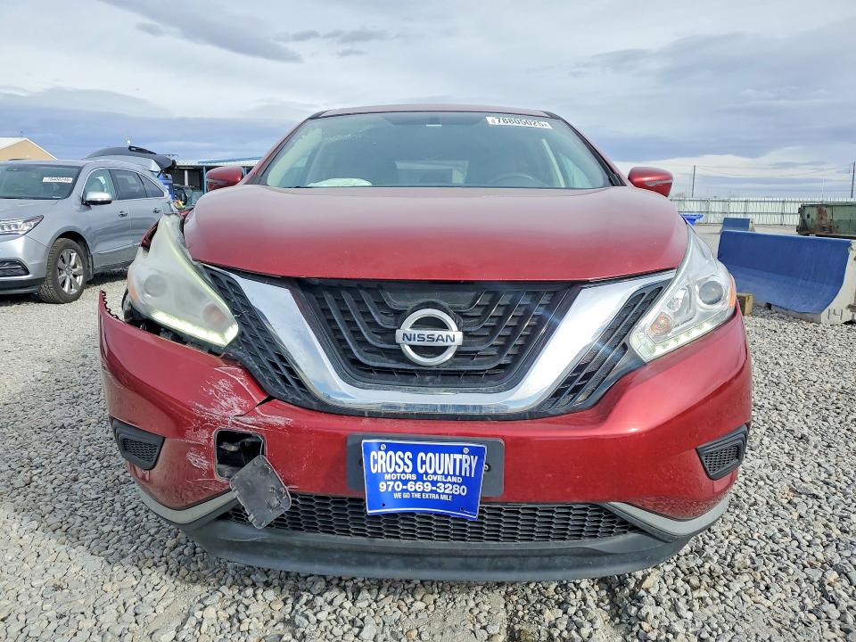 Aukcja sprzedaży 2017 Nissan Murano, vin: 5N1AZ2MH1HN133544, numer aukcji: 78805025