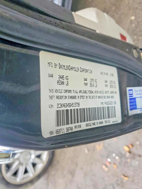 Aukcja sprzedaży 2006 Chrysler 300c, vin: 2C3KA63H56H515739, numer aukcji: 77892525