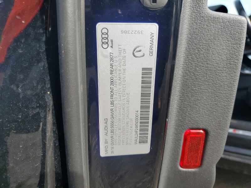 Aukcja sprzedaży 2019 Audi A6, vin: WAUL2AF24KN030014, numer aukcji: 78423605
