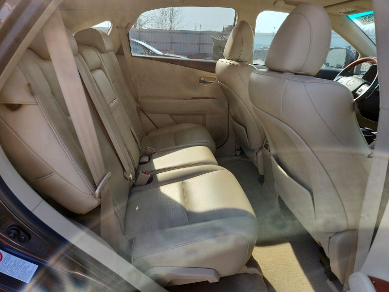 77495265 :رقم المزاد ، 2T2BK1BAXAC041110 vin ، 2010 Lexus Rx 350 مزاد بيع