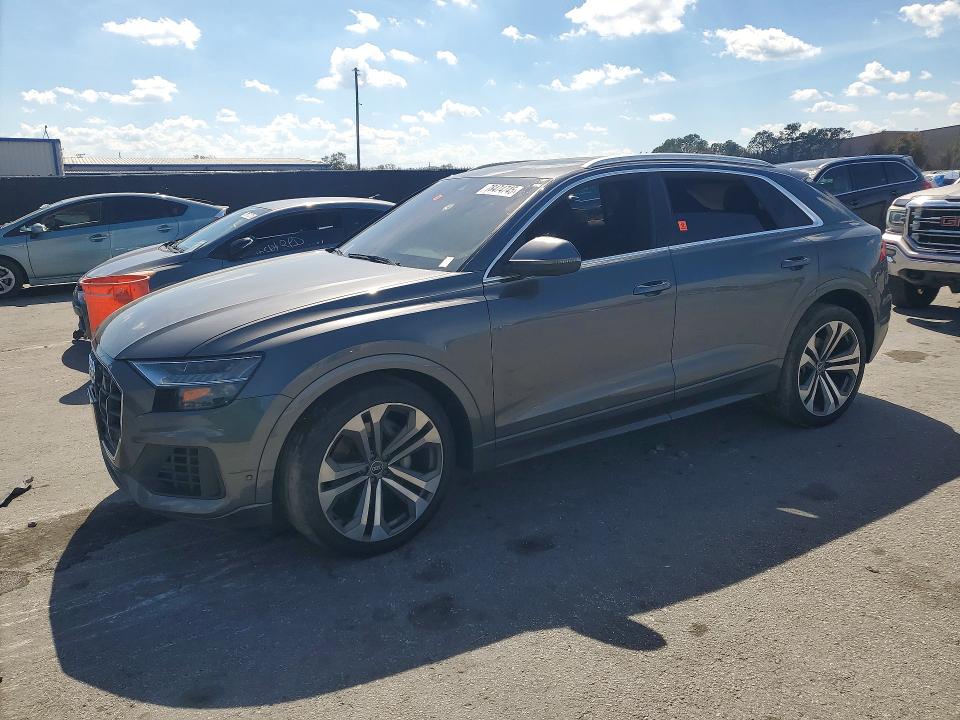 2021 Audi Q8 მანქანა იყიდება აუქციონზე, vin: WA1BVAF11MD031606, აუქციონის ნომერი: 78474745