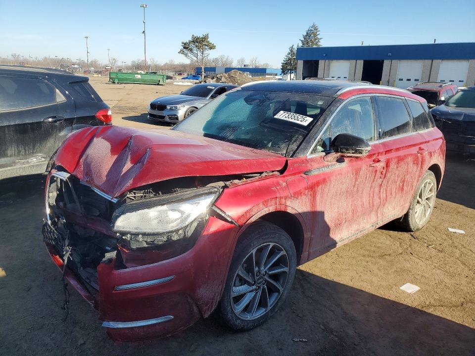 2023 Lincoln Townhouse Corsair მანქანა იყიდება აუქციონზე, vin: 5LMTJ5DZ5PUL03044, აუქციონის ნომერი: 77335525