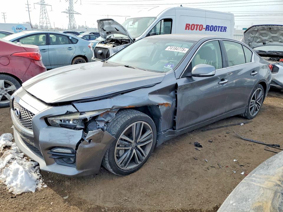 Aukcja sprzedaży 2015 Infiniti Q50, vin: JN1BV7AR9FM411420, numer aukcji: 74194775