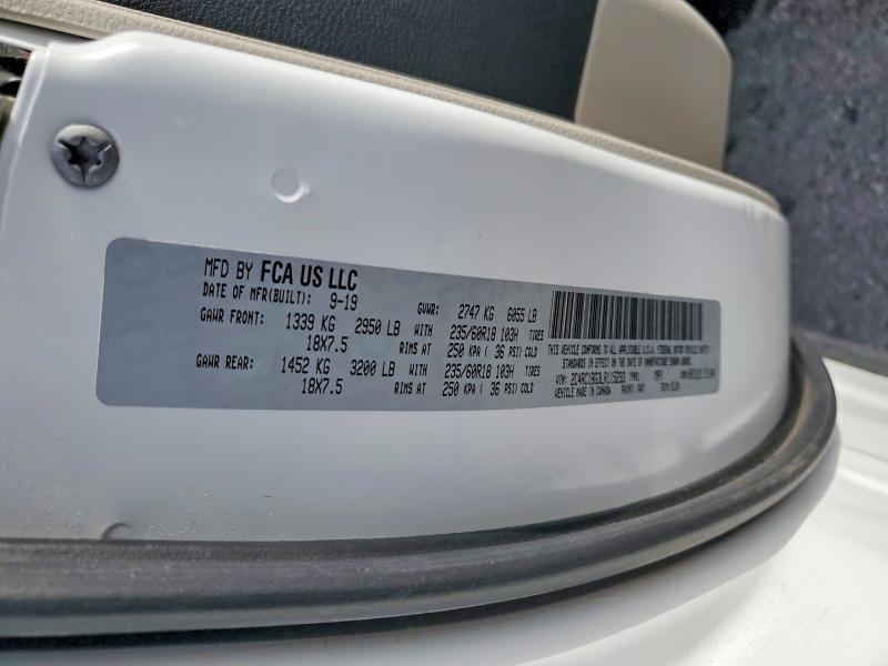 Продажа на аукционе авто 2020 Chrysler Pacifica, vin: 2C4RC1BG3LR115233, номер лота: 76465315