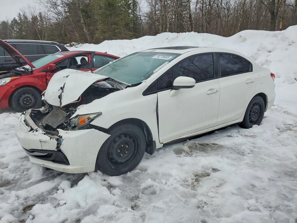 Auction sale of the 2015 Honda Civic, vin: 2HGFB2F51FH053735, lot number: 78278685