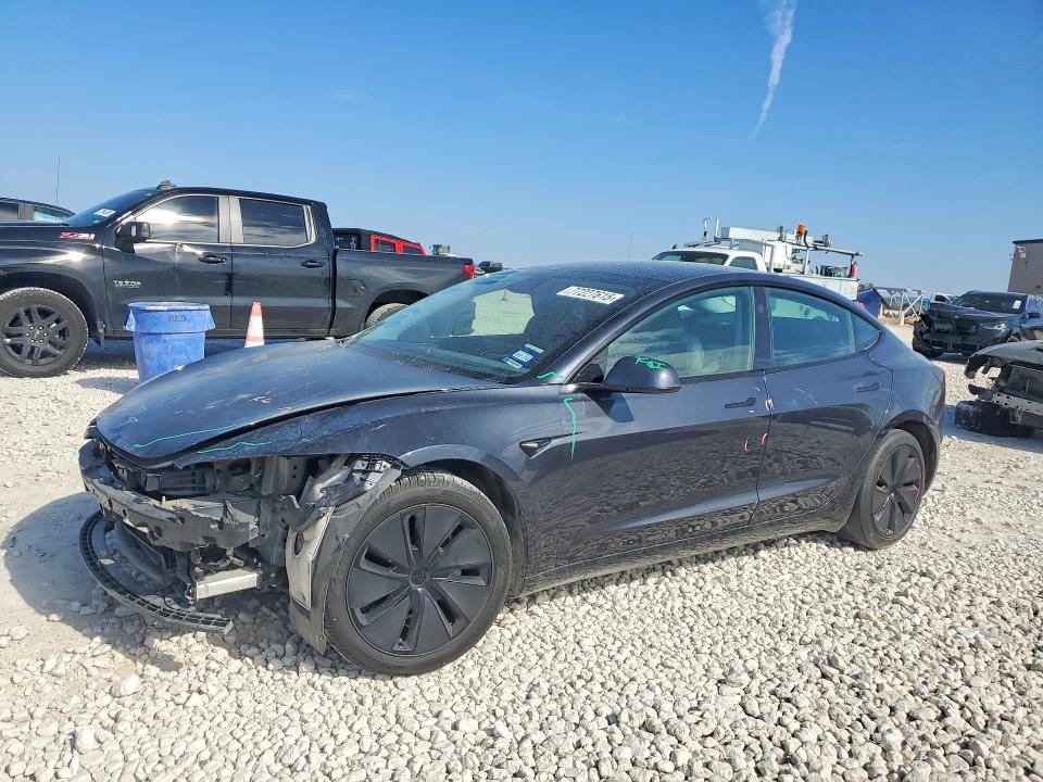 Auction sale of the 2024 Tesla Model 3, vin: 5YJ3E1EA1RF759633, lot number: 77227615