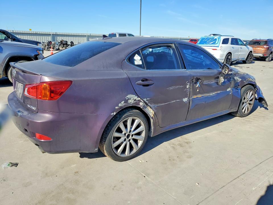 Продажа на аукционе авто 2009 Lexus Is, vin: JTHBK262495105355, номер лота: 75860955