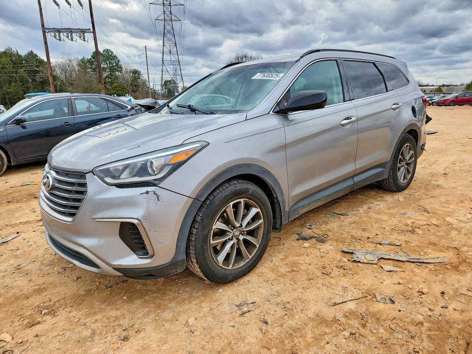 77630525 :رقم المزاد ، KM8SMDHF7HU256682 vin ، 2017 Hyundai Santa Fe مزاد بيع