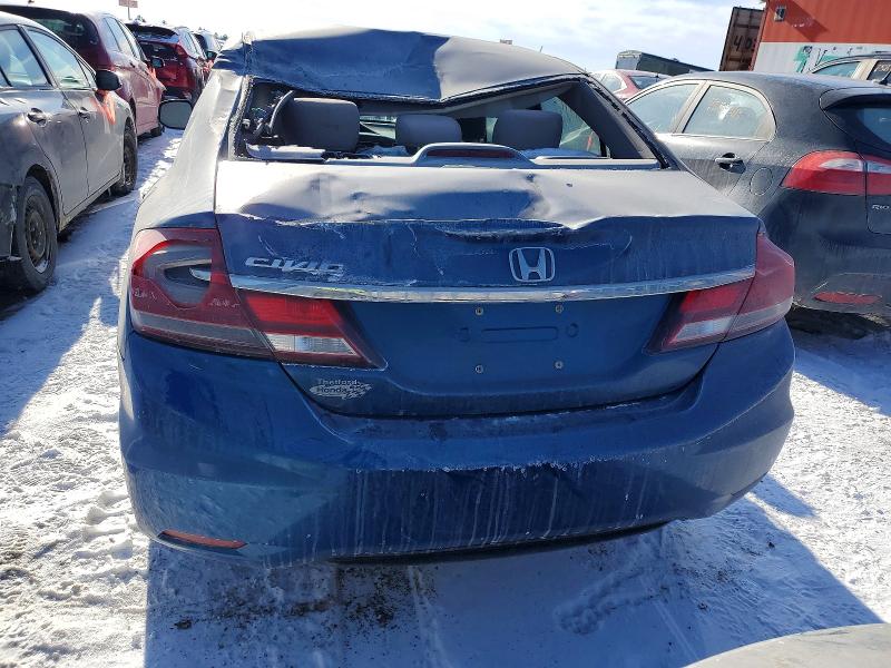 75544245 :رقم المزاد ، 2HGFB2F45DH039924 vin ، 2013 Honda Civic Lx مزاد بيع