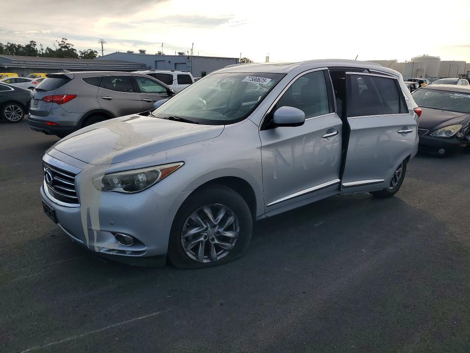 77580625 :رقم المزاد ، 5N1AL0MM7DC333739 vin ، 2013 Infiniti Jx35 مزاد بيع