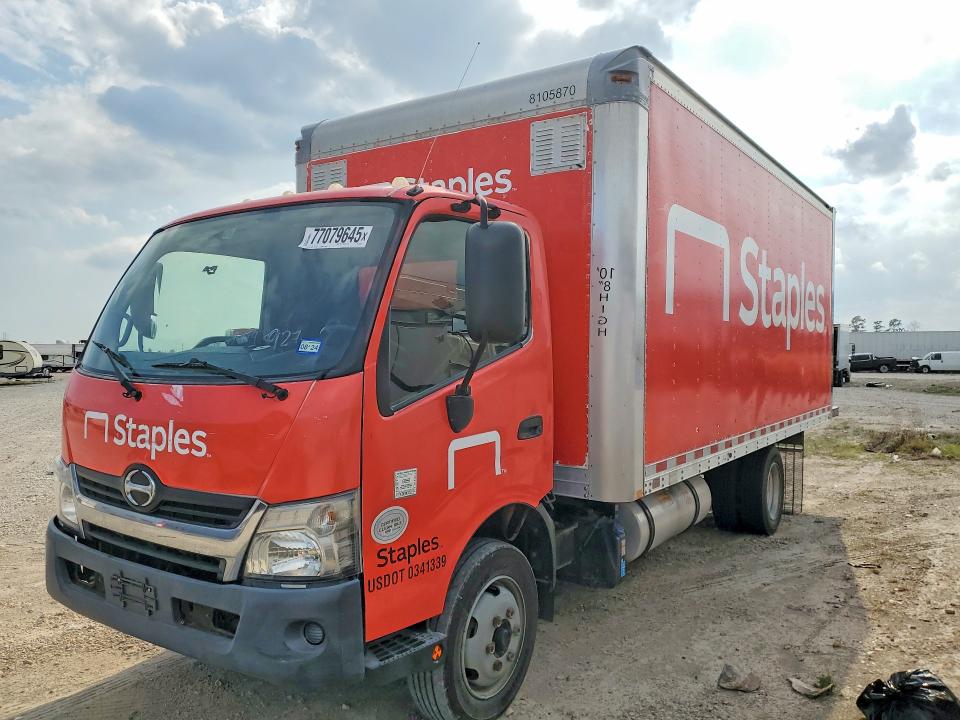77079645 :رقم المزاد ، JHHSDM2H6JK006170 vin ، 2018 Hino 195 مزاد بيع