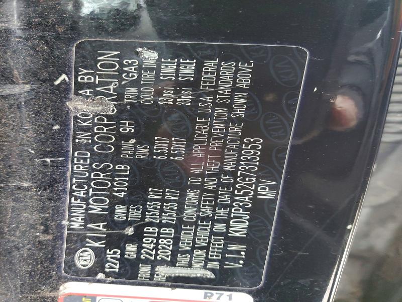 Продаж на аукціоні авто 2016 Kia Soul, vin: KNDJP3A52G7313953, номер лоту: 79277025