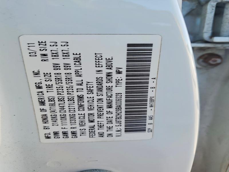 Продажа на аукционе авто 2011 Acura Rdx, vin: 5J8TB2H29BA006029, номер лота: 79235925