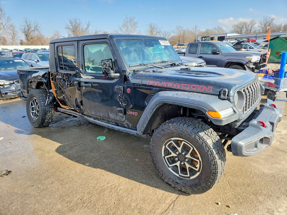 77786165 :رقم المزاد ، 1C6RJTBG5SL504407 vin ، 2025 Jeep Gladiator مزاد بيع