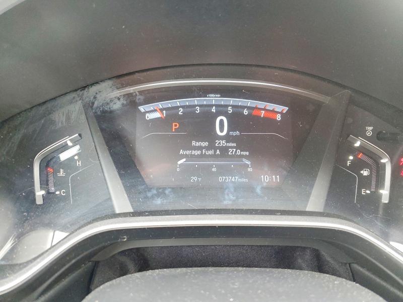 2019 Honda Cr-v მანქანა იყიდება აუქციონზე, vin: 2HKRW2H80KH657186, აუქციონის ნომერი: 75856175