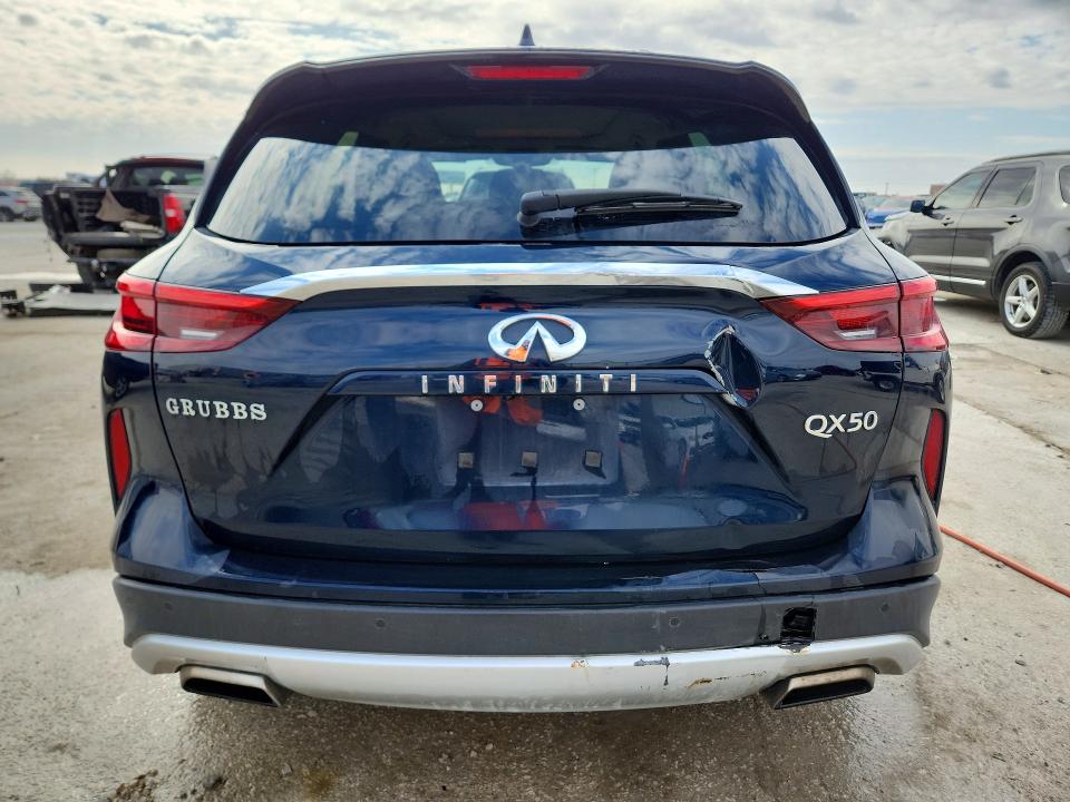 75750725 :رقم المزاد ، 3PCAJ5M13LF116249 vin ، 2020 Infiniti Qx50 مزاد بيع