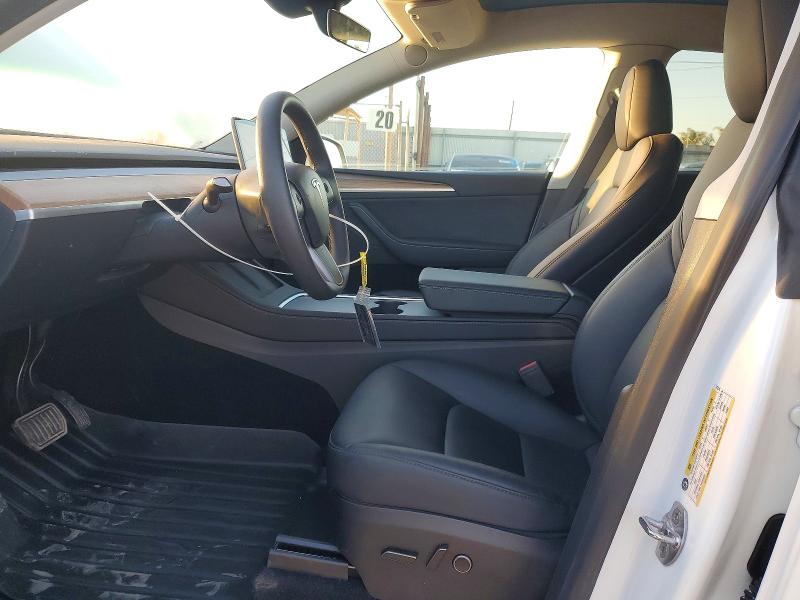76217545 :رقم المزاد ، 7SAYGDED6SA373016 vin ، 2025 Tesla Model Y مزاد بيع