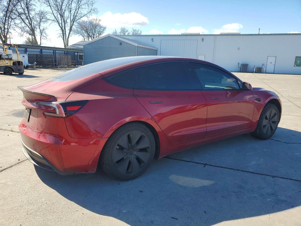 Продажа на аукционе авто 2025 Tesla Model 3, vin: 5YJ3E1EA0SF988696, номер лота: 77391755