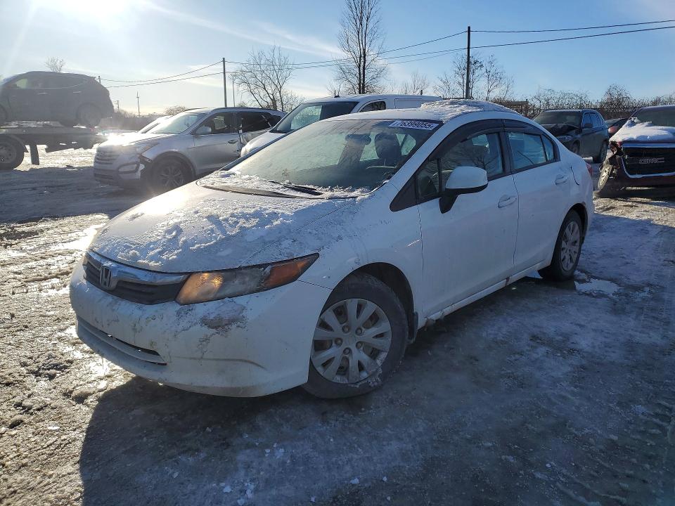 Продажа на аукционе авто 2012 Honda Civic, vin: 2HGFB2F45CH114765, номер лота: 76399055