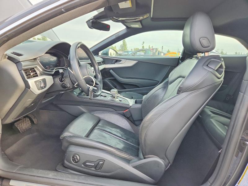 76074045 :رقم المزاد ، WAUTNAF56JA010970 vin ، 2018 Audi A5 مزاد بيع
