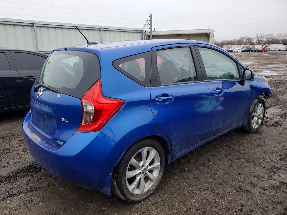 2014 Niss Versa Note მანქანა იყიდება აუქციონზე, vin: 3N1CE2CP3EL397820, აუქციონის ნომერი: 77138025