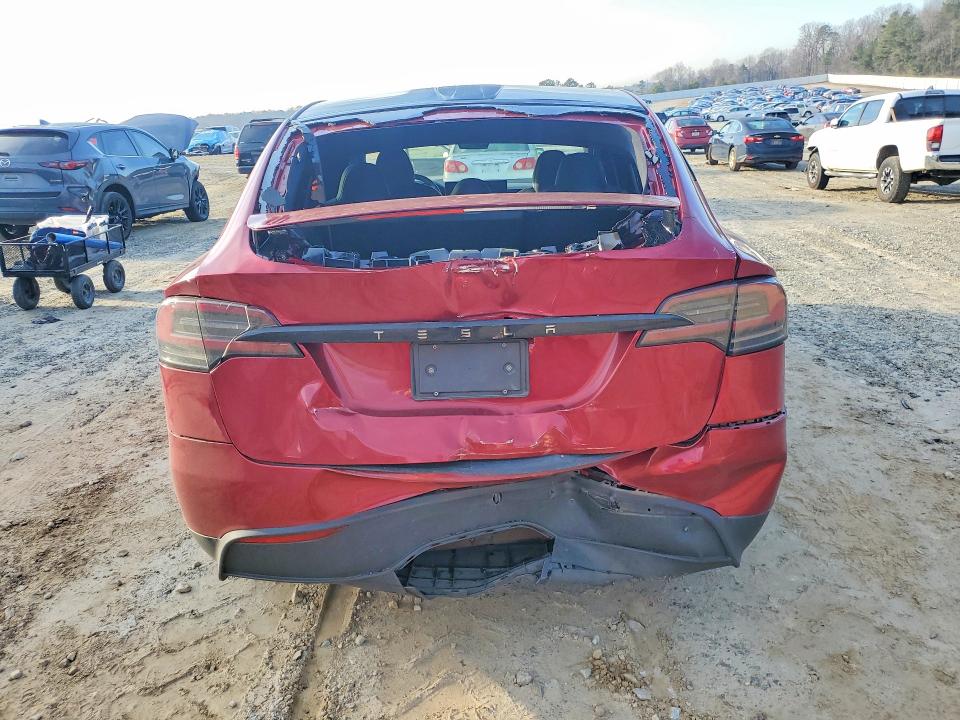 76989025 :رقم المزاد ، 7SAXCAE57RF442727 vin ، 2024 Tesla Model X مزاد بيع