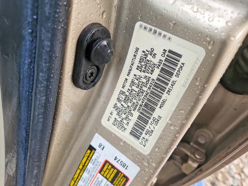 76409075 :رقم المزاد ، 1NXBU4EE9AZ184319 vin ، 2010 Toyota Corolla مزاد بيع