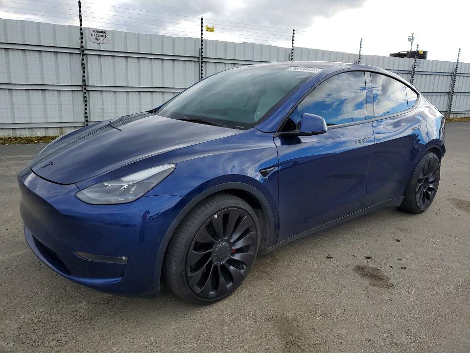 Продаж на аукціоні авто 2022 Tesla Model Y, vin: 7SAYGDEF1NF391058, номер лоту: 76724435