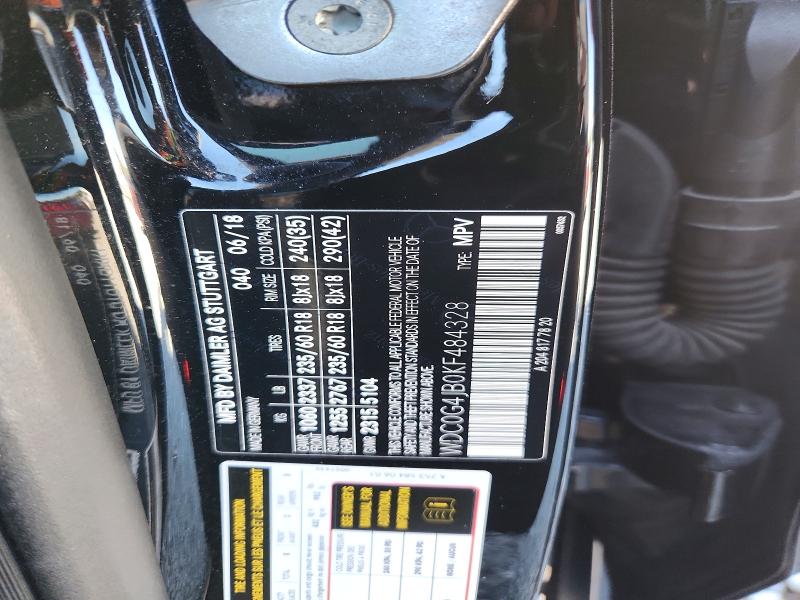 Продаж на аукціоні авто 2019 Mercedes-benz Glc, vin: WDC0G4JB0KF484328, номер лоту: 76031695