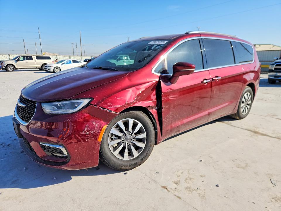 76671235 :رقم المزاد ، 2C4RC1BG8MR524586 vin ، 2021 Chrysler Pacifica مزاد بيع