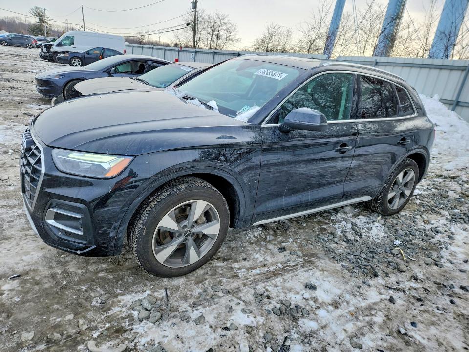 2022 Audi Q5 მანქანა იყიდება აუქციონზე, vin: WA1BBAFY7N2120521, აუქციონის ნომერი: 74505675