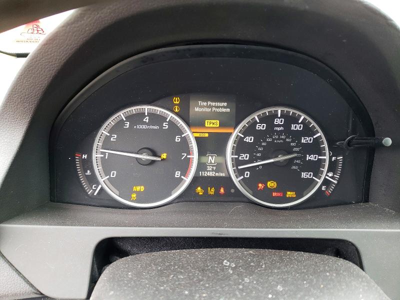77596175 :رقم المزاد ، 5J8TB4H71GL007520 vin ، 2016 Acura Rdx مزاد بيع