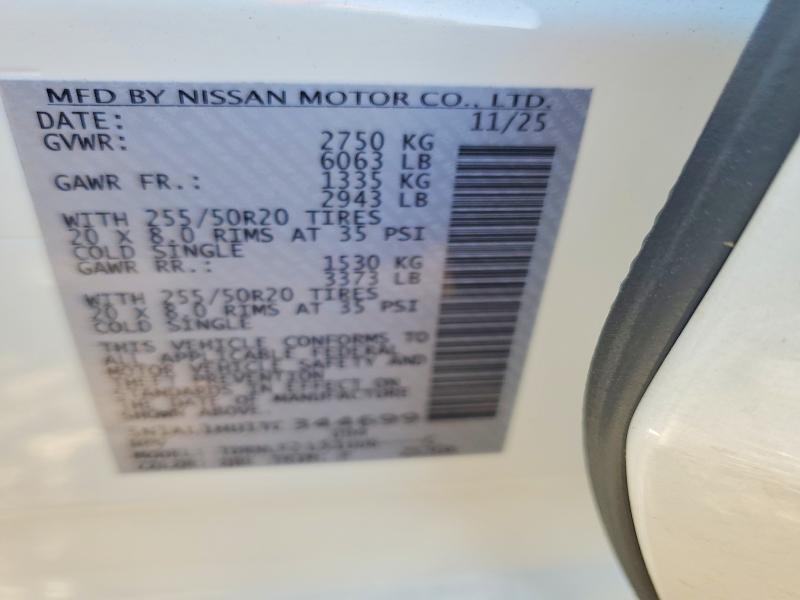 77002545 :رقم المزاد ، 5N1AL1HU1TC344699 vin ، 2026 Infiniti Qx60 مزاد بيع