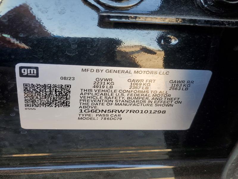 Aukcja sprzedaży 2024 Cadillac Ct5, vin: 1G6DN5RW7R0101298, numer aukcji: 79067915