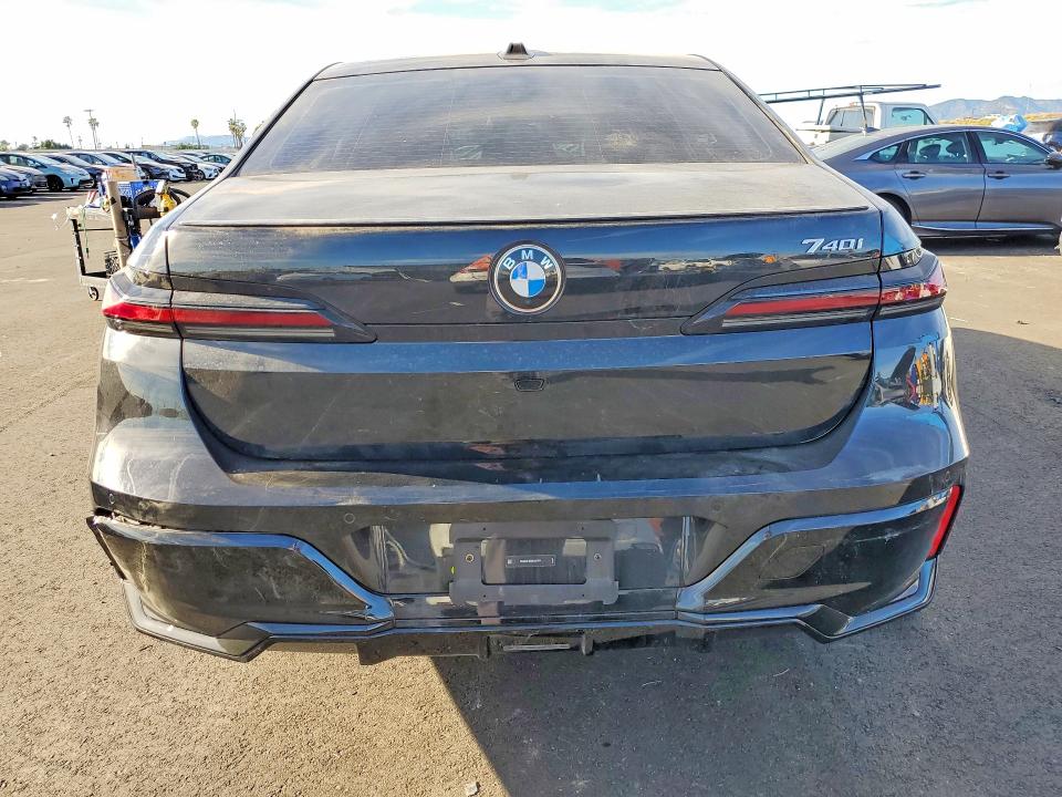 2025 Bmw 740 მანქანა იყიდება აუქციონზე, vin: WBA23EH03SCU57501, აუქციონის ნომერი: 78655975