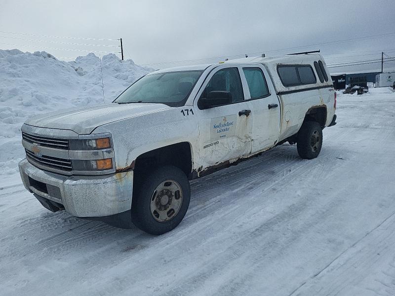 73665405 :رقم المزاد ، 1GC2KUEG1FZ552370 vin ، 2015 Chevrolet Silverado مزاد بيع