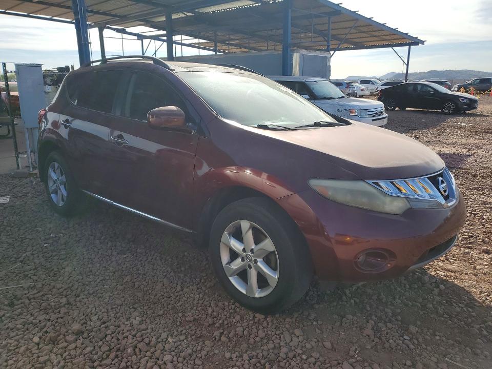 Продажа на аукционе авто 2010 Nissan Murano, vin: JN8AZ1MU1AW002176, номер лота: 76956205