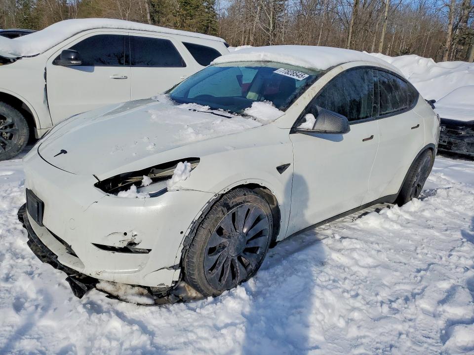 Продажа на аукционе авто 2022 Tesla Model Y, vin: 7SAYGDEF4NF318699, номер лота: 77828545