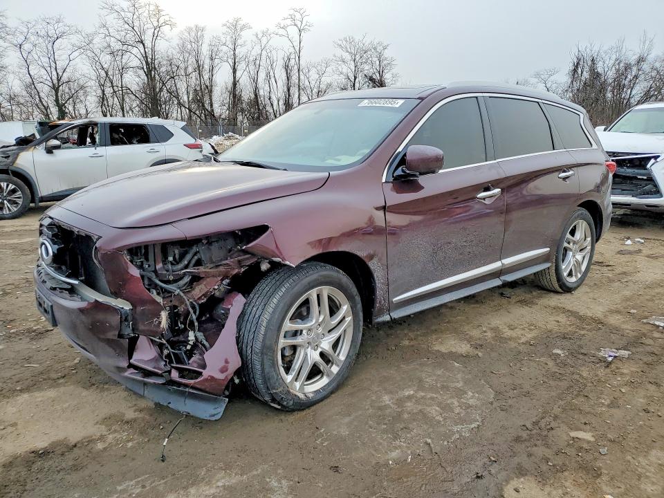 Продажа на аукционе авто 2013 Infiniti Jx35, vin: 5N1AL0MM4DC301606, номер лота: 76602895