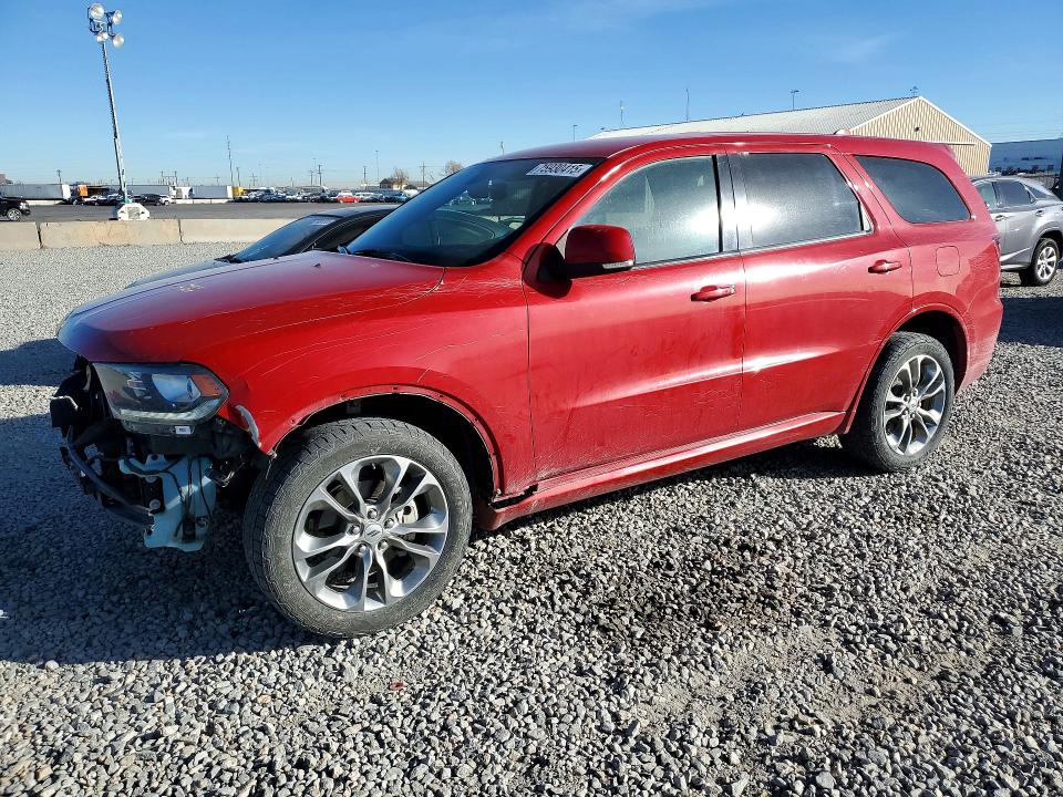 2019 Dodge Durango მანქანა იყიდება აუქციონზე, vin: 1C4RDJDG4KC744310, აუქციონის ნომერი: 75930415