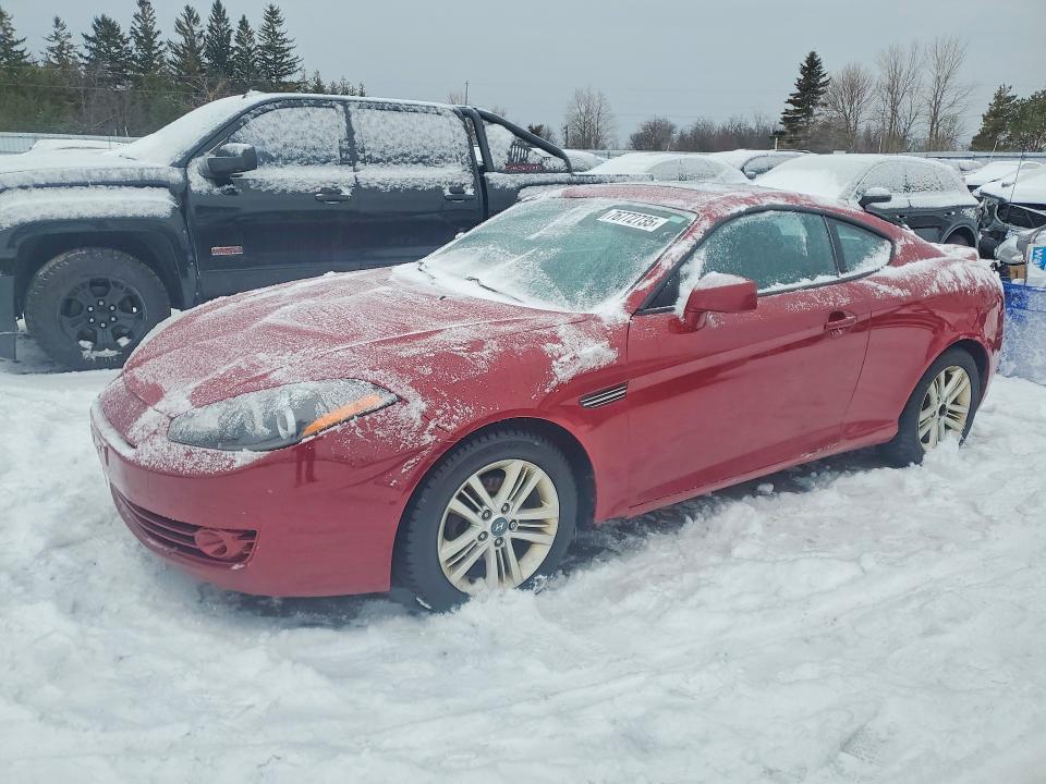2008 Hyundai Tiburon მანქანა იყიდება აუქციონზე, vin: KMHHM65D18U275155, აუქციონის ნომერი: 76772735