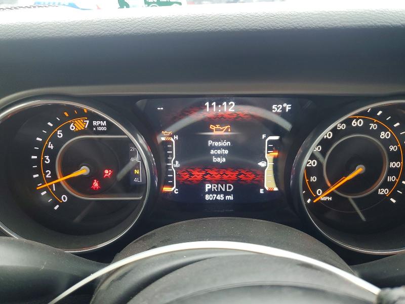 76243565 :رقم المزاد ، 1C4HJXDNXJW206858 vin ، 2018 Jeep Wrangler Unlimited مزاد بيع