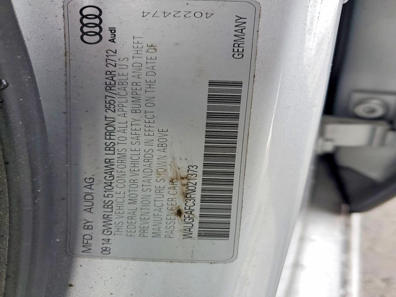 Aukcja sprzedaży 2015 Audi A6, vin: WAUGFAFC3FN021373, numer aukcji: 78302145