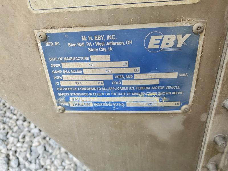 Продаж на аукціоні авто 2020 Eby Trailer, vin: 4A2LD5328L3005480, номер лоту: 75608865
