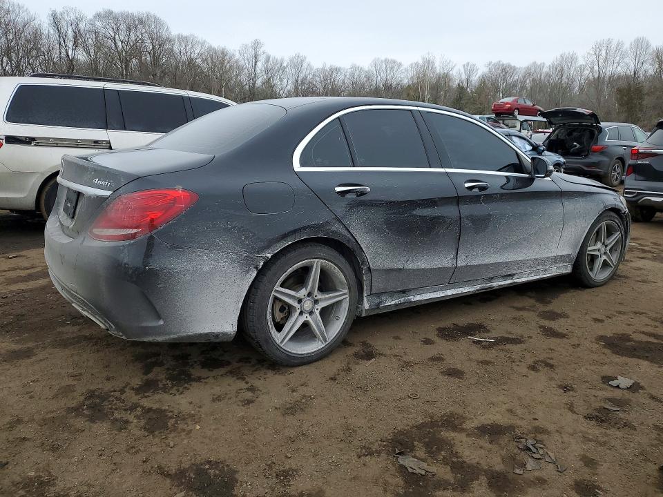 75909195 :رقم المزاد ، 55SWF4KB5HU205548 vin ، 2017 Mercedes-benz C مزاد بيع
