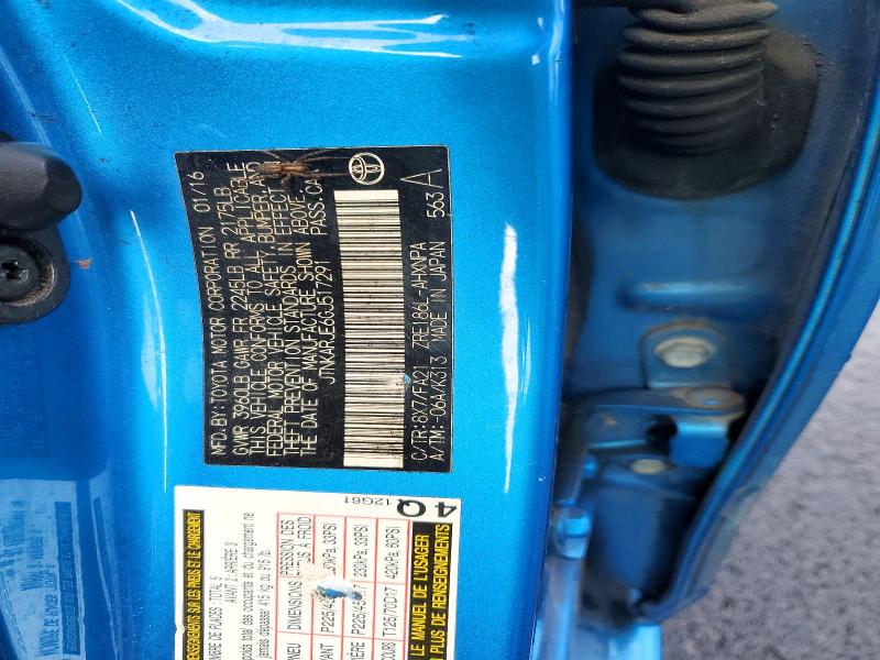 Aukcja sprzedaży 2019 Toyota Scion Im, vin: JTNKARJE6GJ517291, numer aukcji: 78318735
