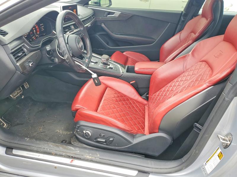 2018 Audi S5 მანქანა იყიდება აუქციონზე, vin: WAUP4AF53JA012244, აუქციონის ნომერი: 76405665