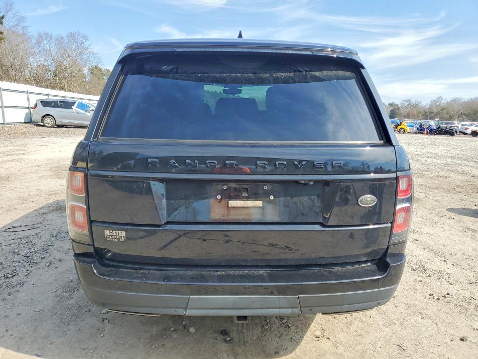 2019 Land Rover Range Rover მანქანა იყიდება აუქციონზე, vin: SALGS2SV5KA528796, აუქციონის ნომერი: 76636145